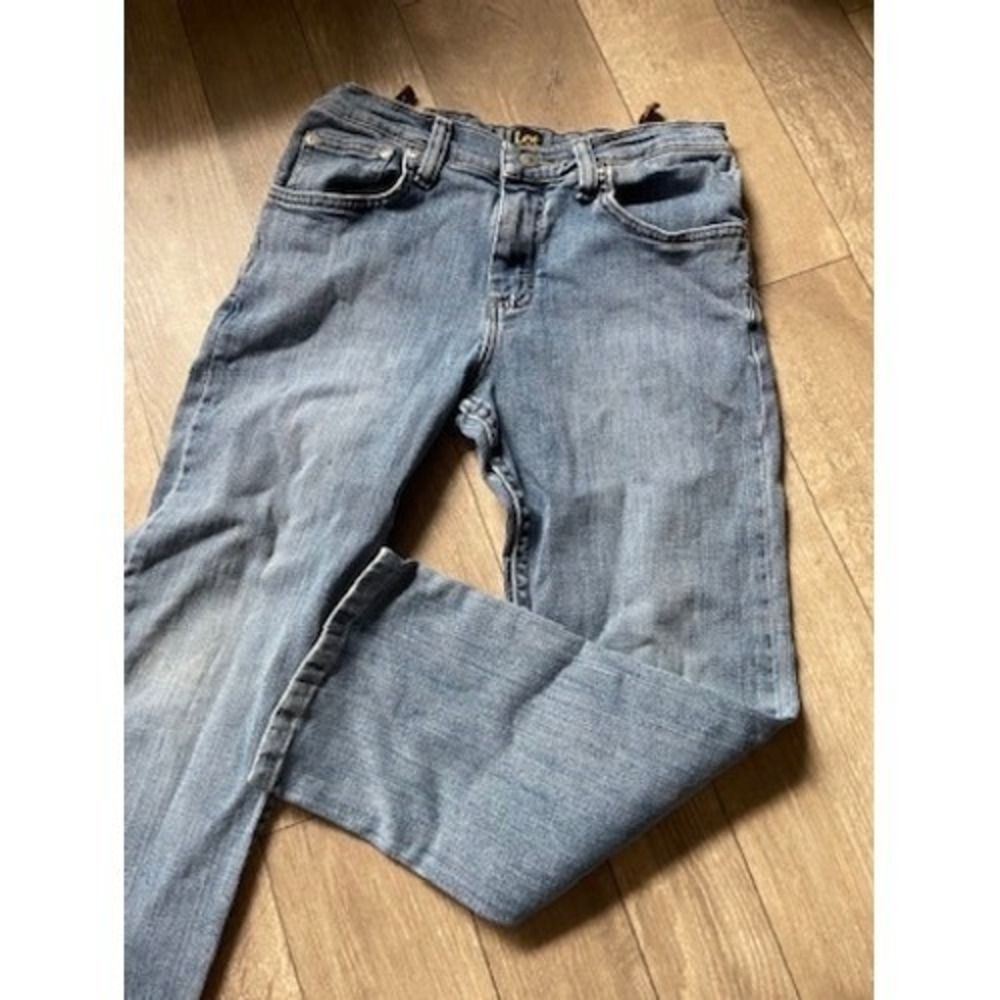 Lee Women Blue Denim Capri Jeans Cropped